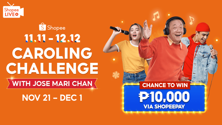 11.11-12.12 Shopee Caroling Challenge