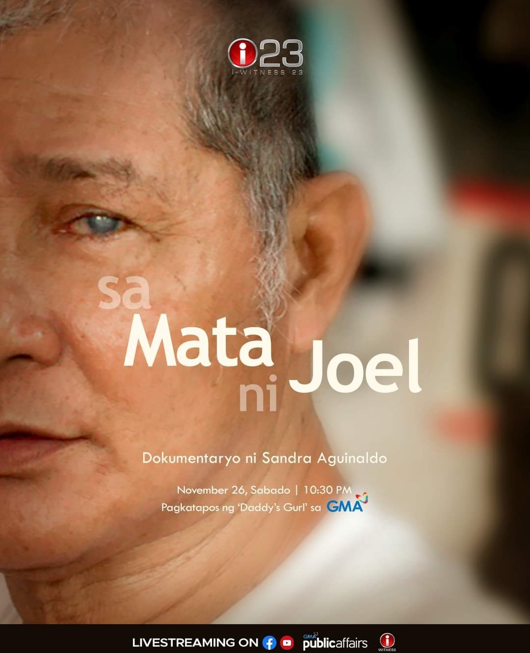 Sandra Aguinaldo's 'Sa Mata ni Joel' docu on I-Witness this Saturday