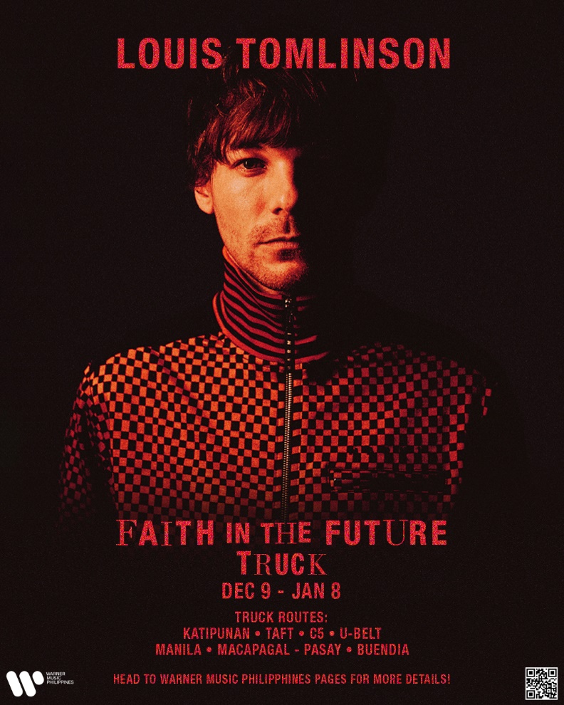 Get a chance to win Louis Tomlinson’s latest album, “Faith In The Future”!