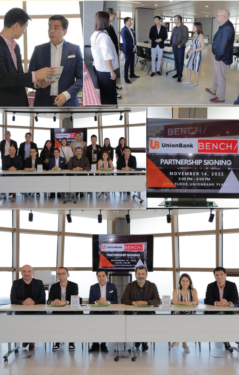 BENCH Techs-up with UnionBank: Digital payments enhanced in 800+ stores across the nation