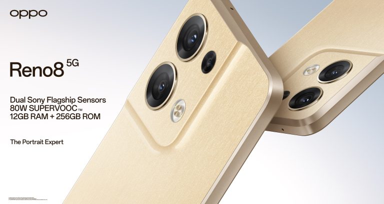 Experience an Ultra Clear start to 2023 with the New OPPO Reno8 5G 12GB+256GB in Sunkissed Beige-min