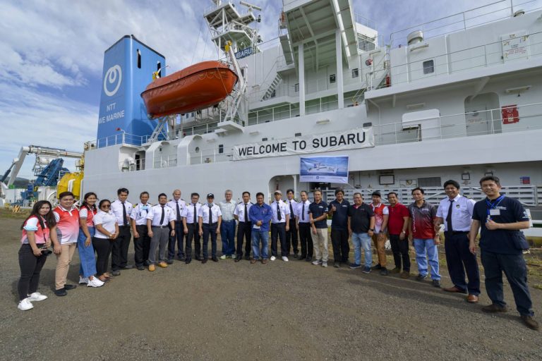 InfiniVAN Alberto Espedido, NTT-WE Marine (NTTWEM),NTTWEM Subaru vessel