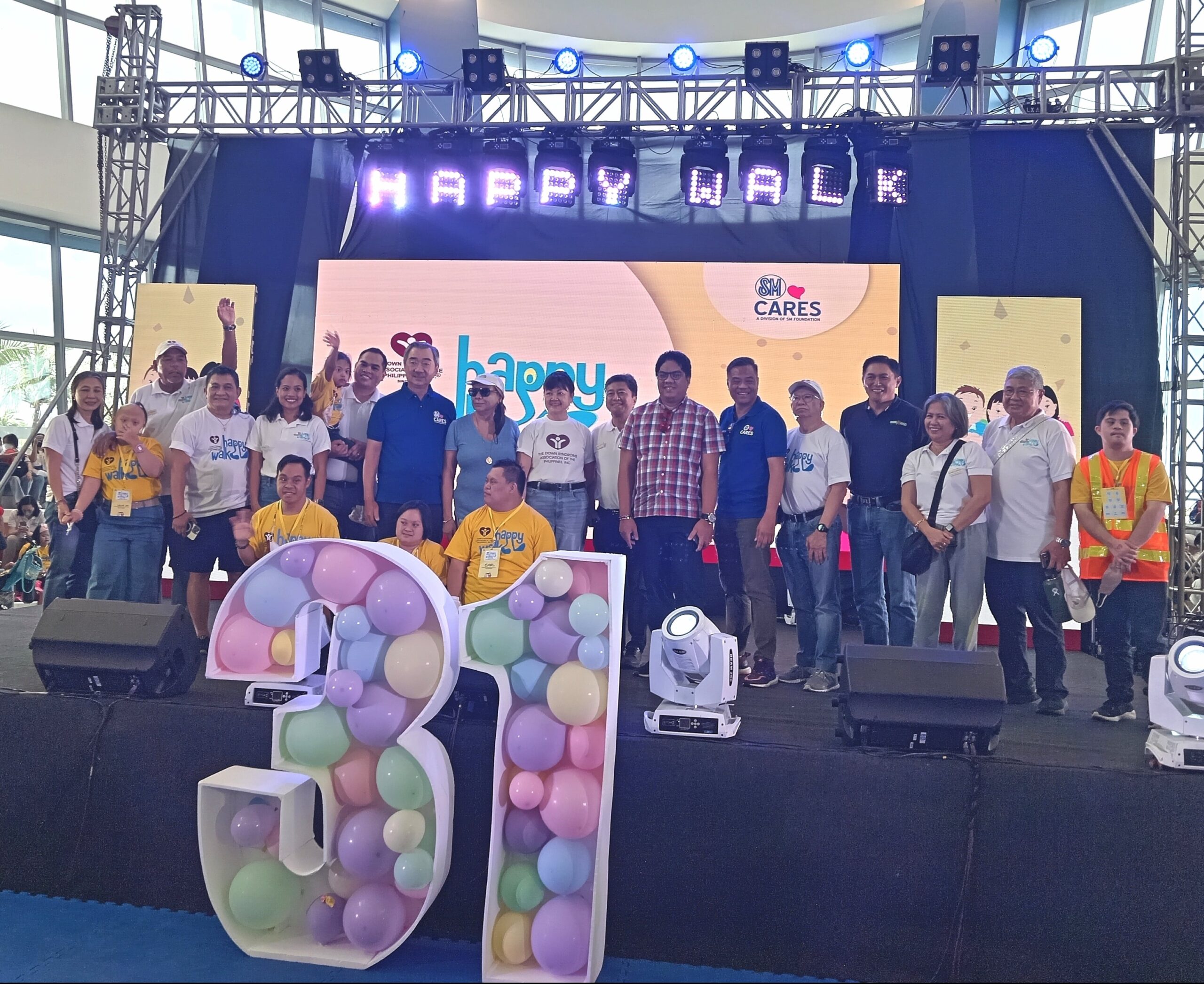 Natatanging Nilalang SM Cares, DSAPI celebrate people with Down syndrome through Happy Walk