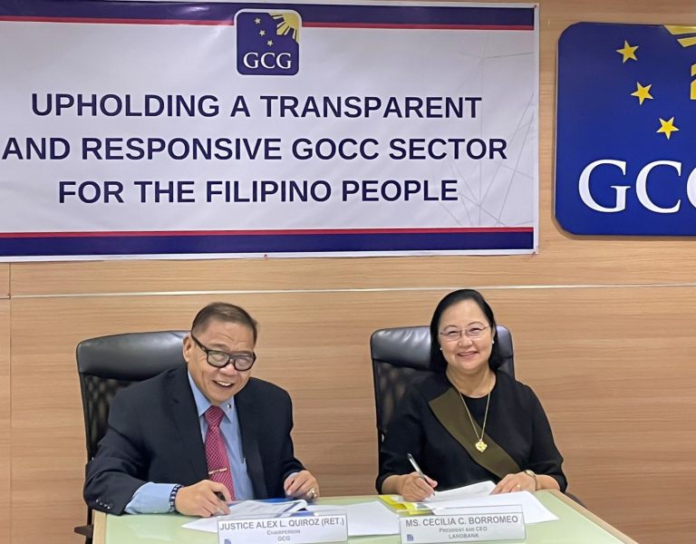 LANDBANK, GCG sign performance agreement for 2023