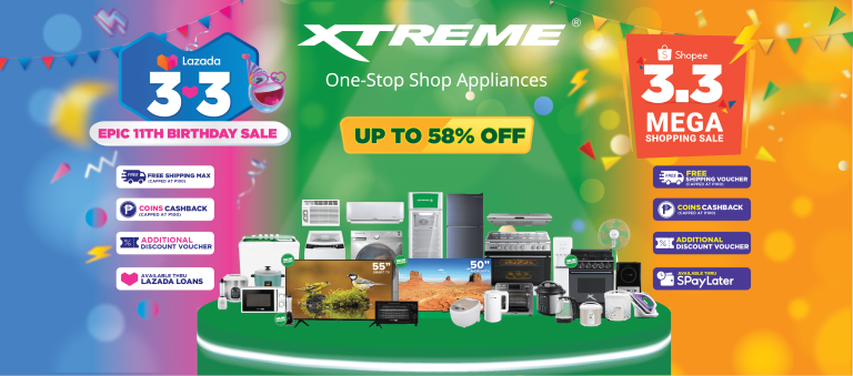 Steal up to 58% Discount on XTREME Appliances for the First Biggest Sale of the Year!