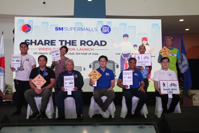 SM Cares, DOTr launch Share the Road video campaign to promote safer, more accessible roads-min