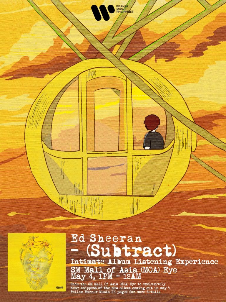 Don’t miss out on Ed Sheeran's ‘Subtract’ Advanced Listening Event!