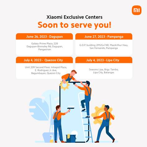 More Xiaomi Exclusive Centers Are Opening in the Philippines