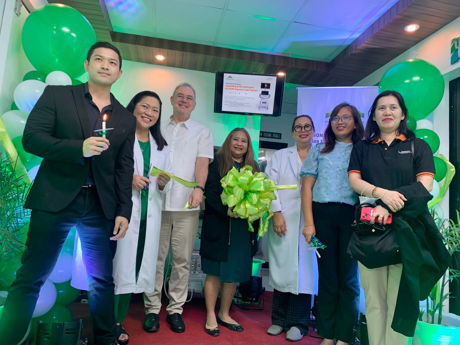 Ciudad Medical Zamboanga launches the first ACUSON Sequoia Crown Edition Ultrasound System for non-invasive liver screening