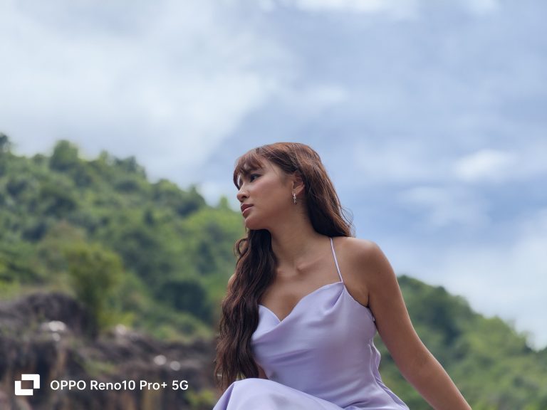 Nadine Lustre shot using OPPO Reno10 Pro+