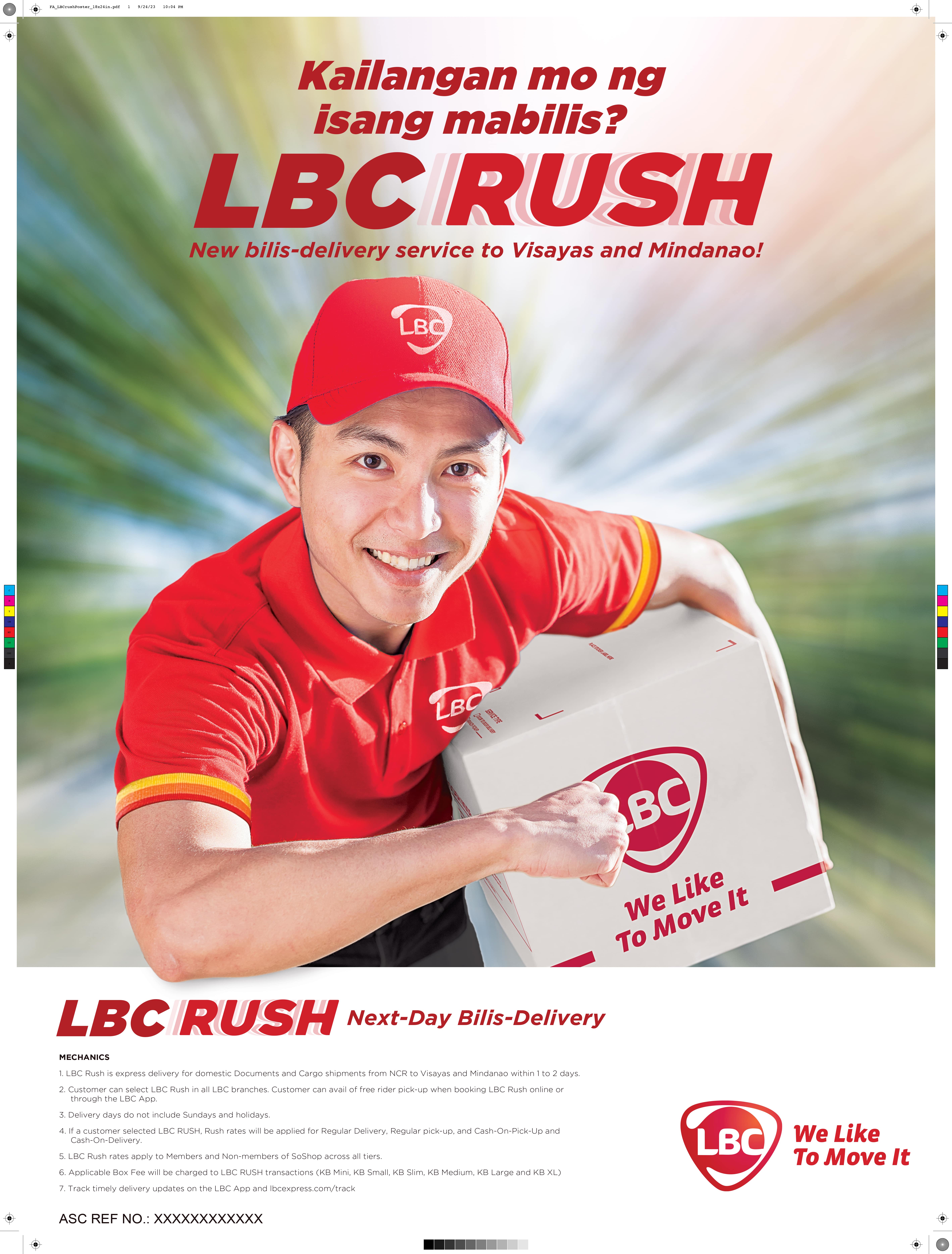 LBC&#8217;s Newest Offering, Rush: A Commitment to Speed and Dependability