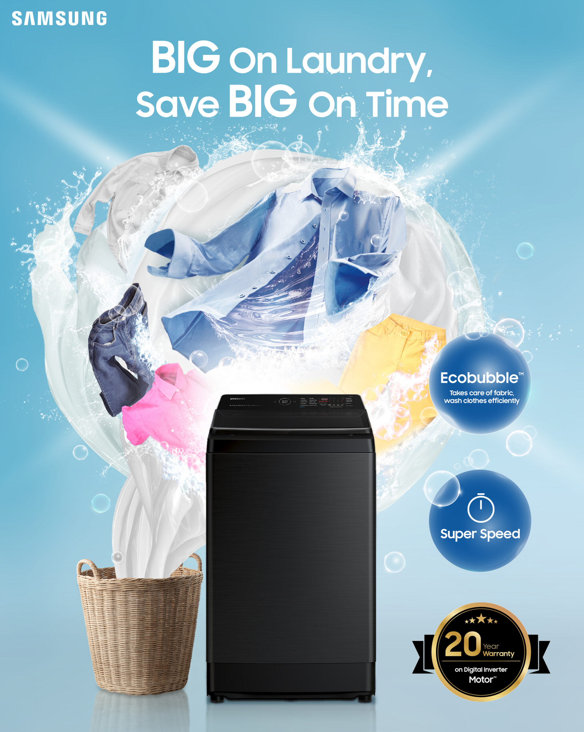 5 Ways Switching to the Samsung Topload Washing Machine Is the Smart Choice for Your Home