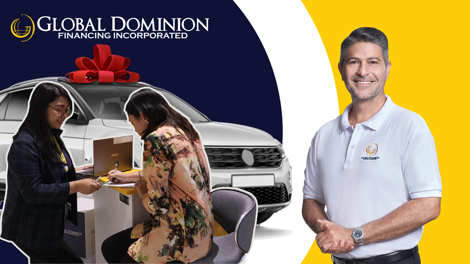 Rolling up to the holiday season with your dream car thanks to Global Dominion Financing Inc.
