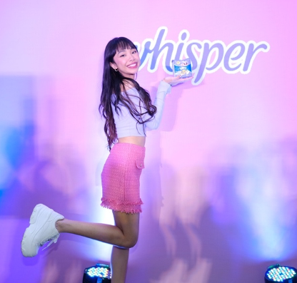 #TaposAngKapos: Maymay Entrata and her Besties Celebrate Their Switch to the NEW Whisper Long Protect!  