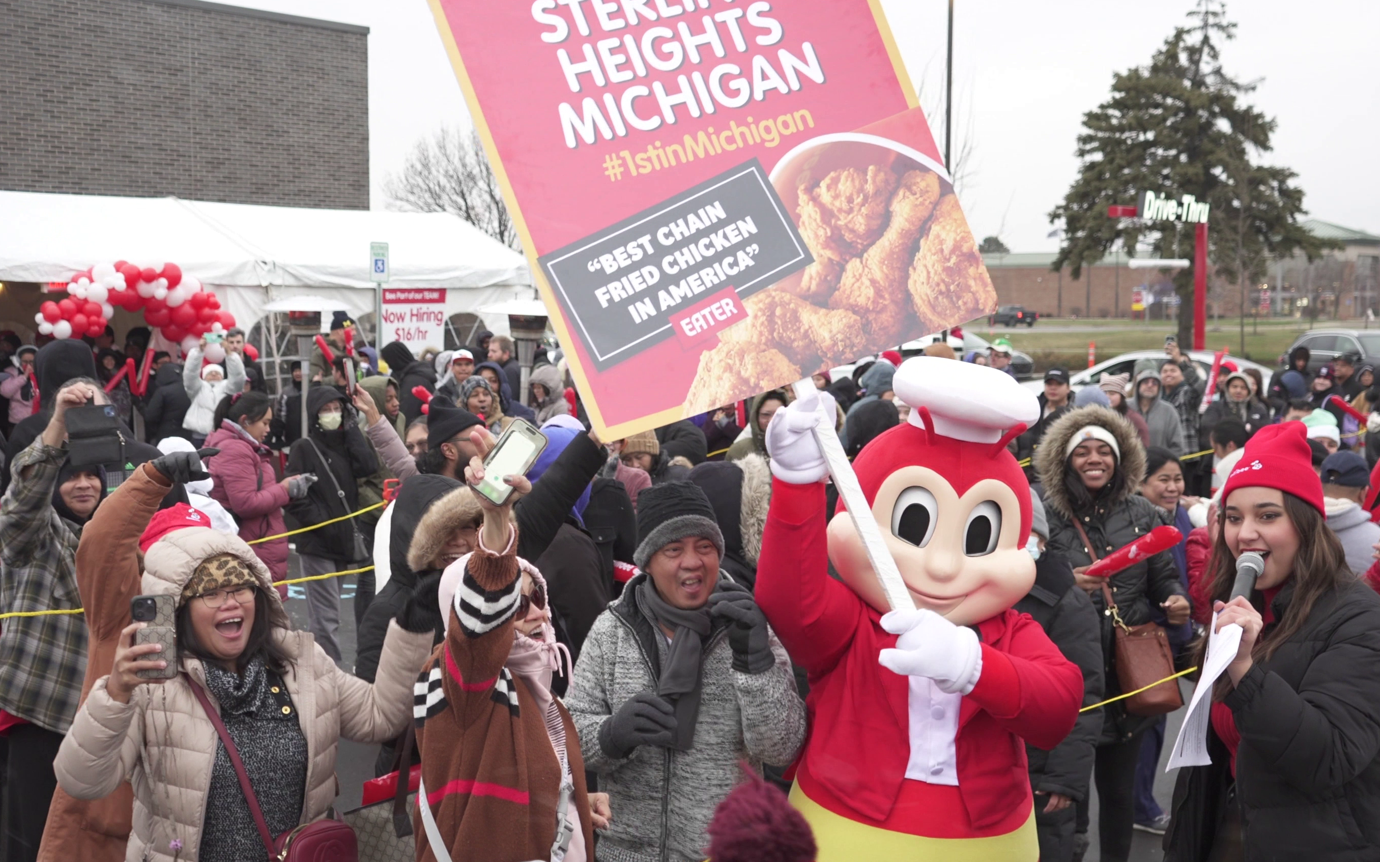 Jollibee USA Opens First Store in the State of Michigan, USA