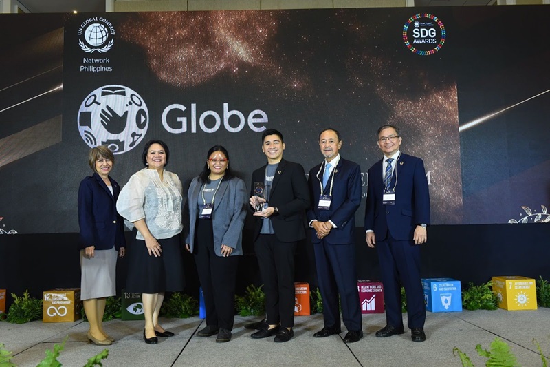 Globe&#8217;s Net Zero Program earns esteemed SDG Award for Planet