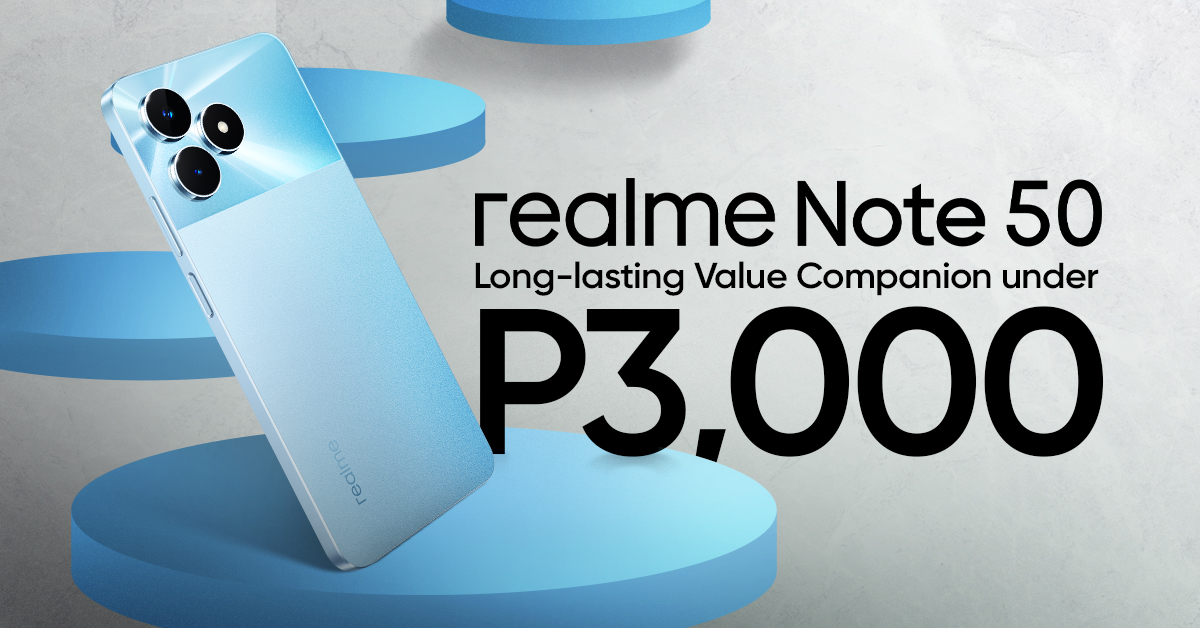 realme Note 50: What can you do with a smartphone UNDER PHP 3,000?