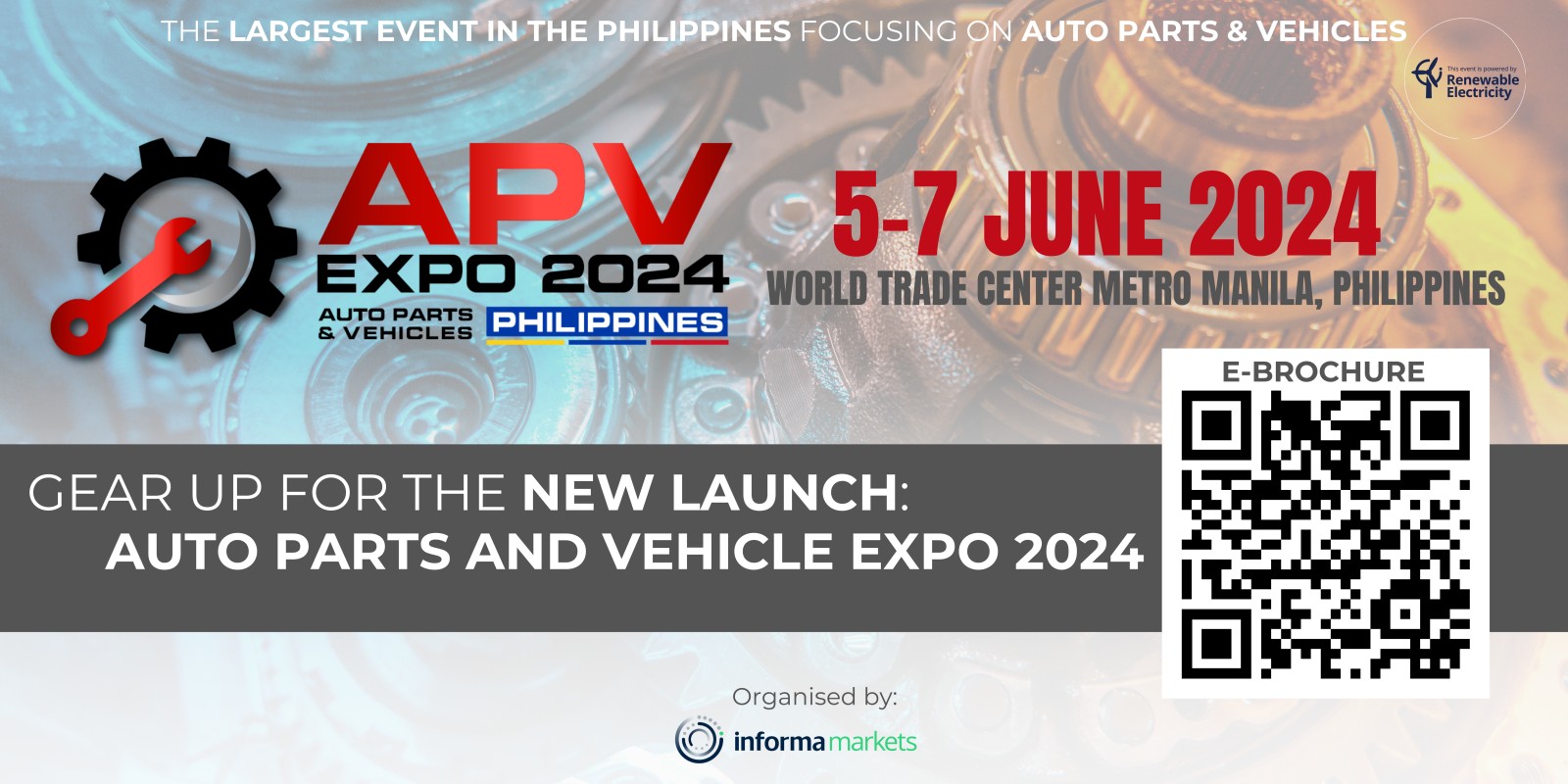 Informa Markets Announces Inaugural Auto Parts &amp; Vehicles Expo in PH