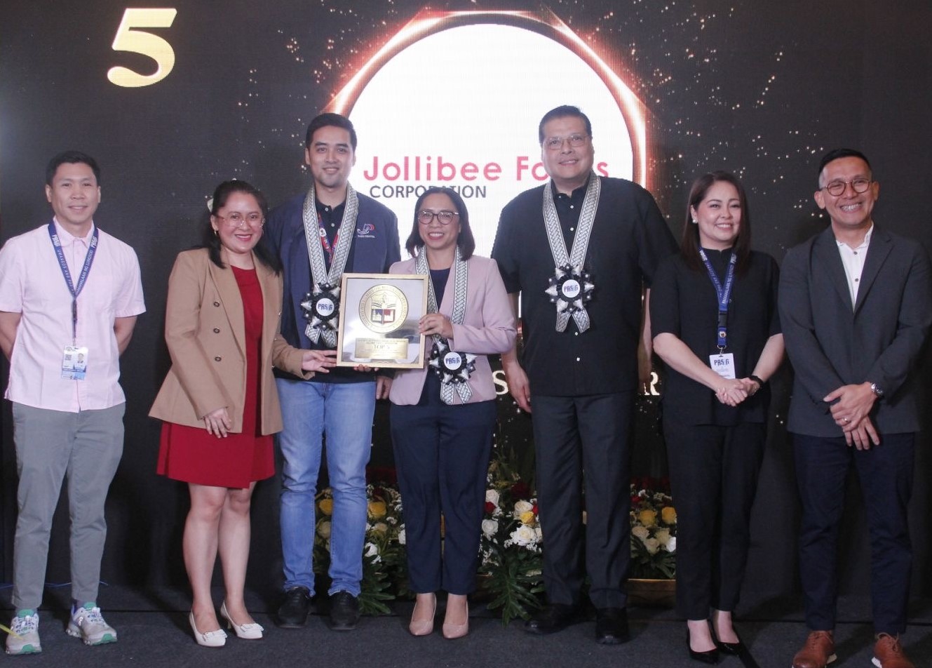 Jollibee Group Recognized as among Top Taxpayers in Pasig City