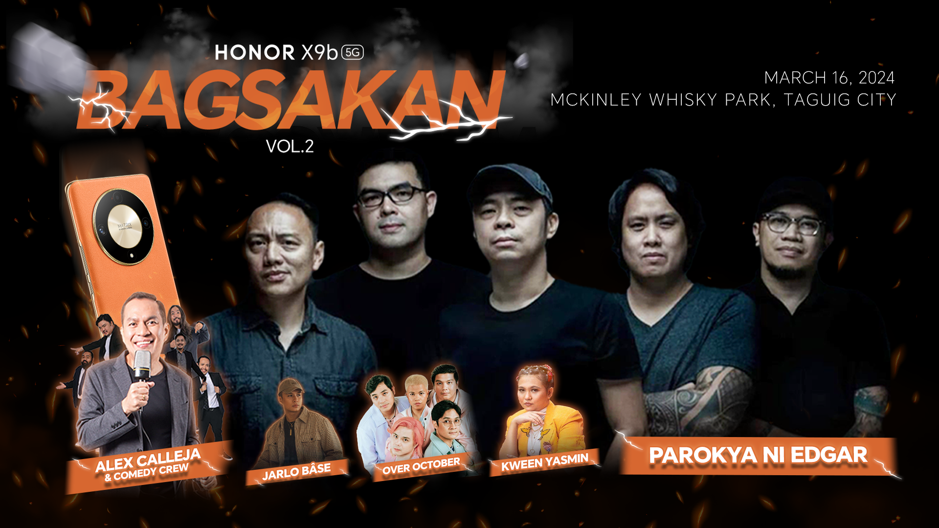 ‘HONOR X9b 5G Bagsakan Concert’ headlines Parokya ni Edgar! Here’s How You Can Watch It Live on March 16! 