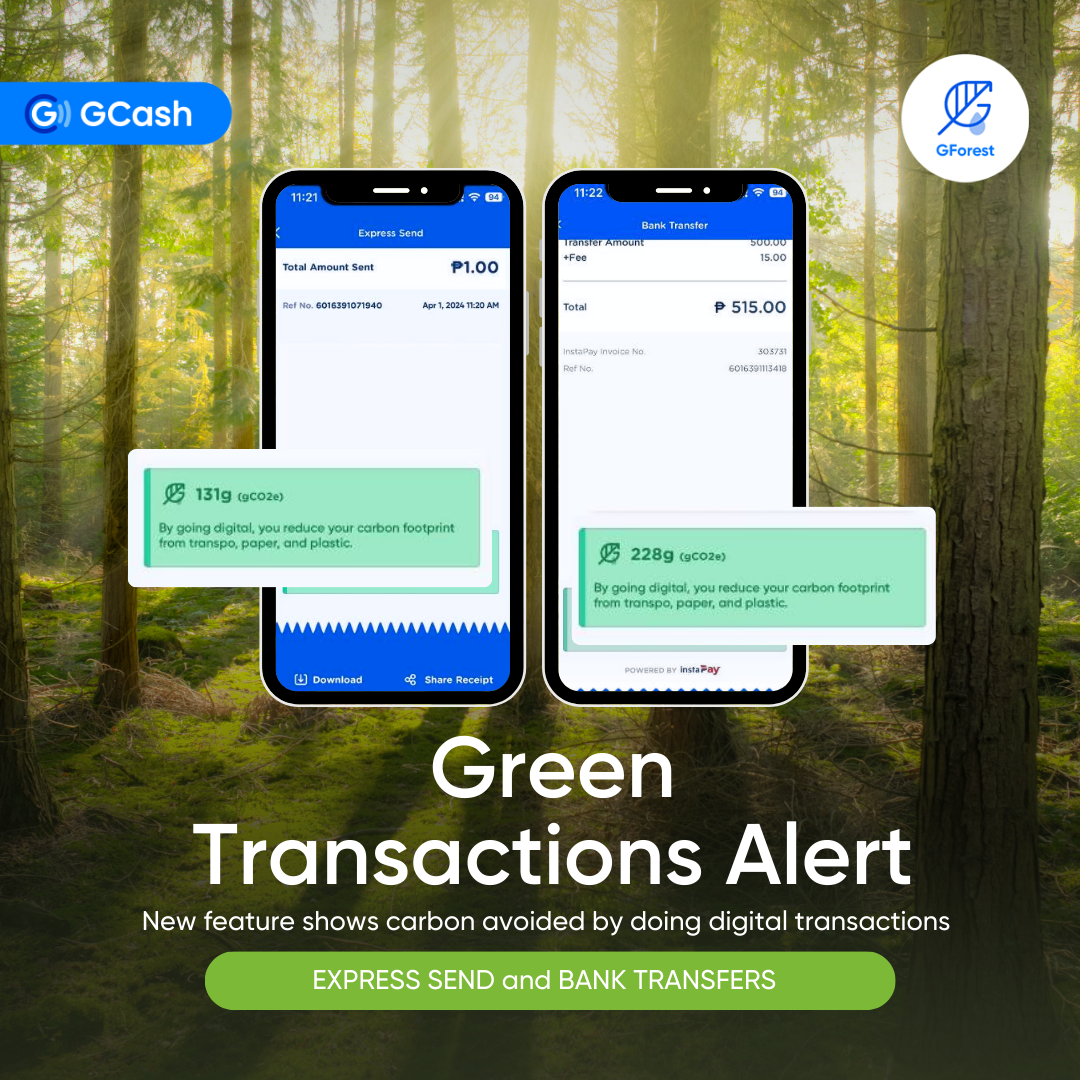 GCash launches Green Transaction Alerts