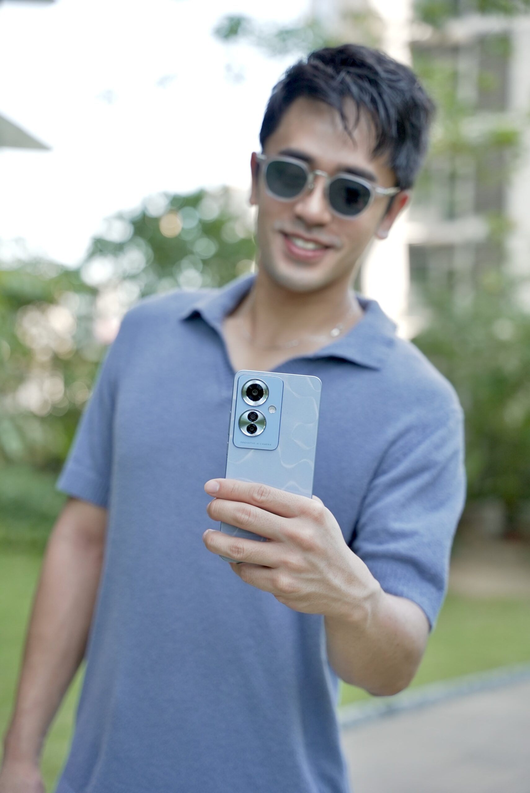 David Licauco shares why the OPPO Reno11 F 5G is his perfect summer companion