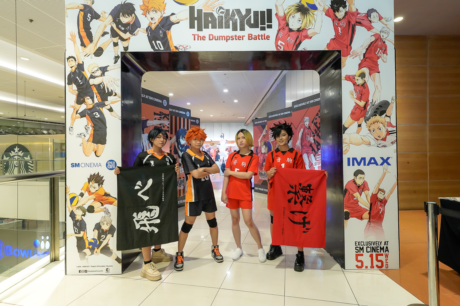 Watch and Experience the Haikyuu Fever Exclusively only at SM Cinema