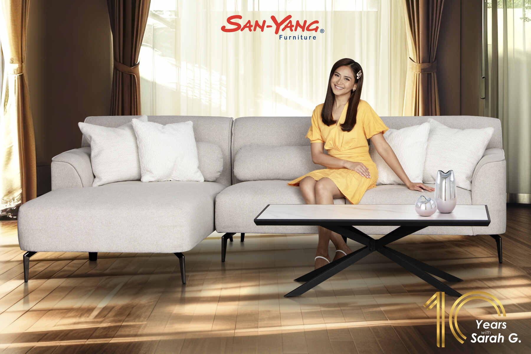 San-Yang Furniture, Sarah Geronimo continue to fill beautiful homes together