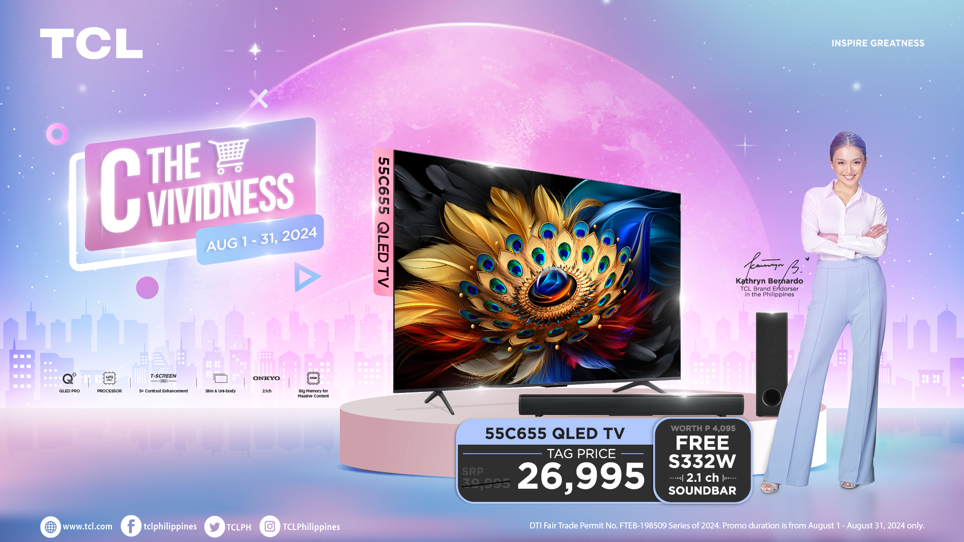 CL’s Biggest Anniversary Treat Presents Epic C655 QLED TV Deals