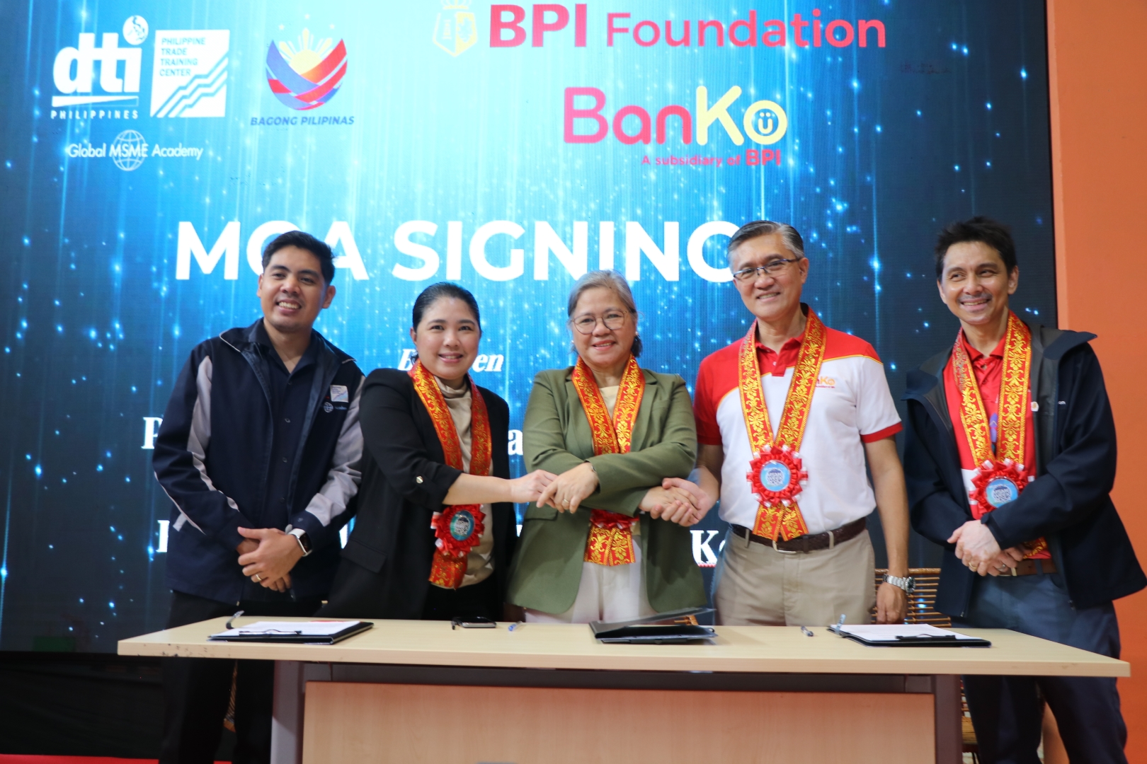 BPI Foundation and BanKo join forces with DTI to support MSMEs