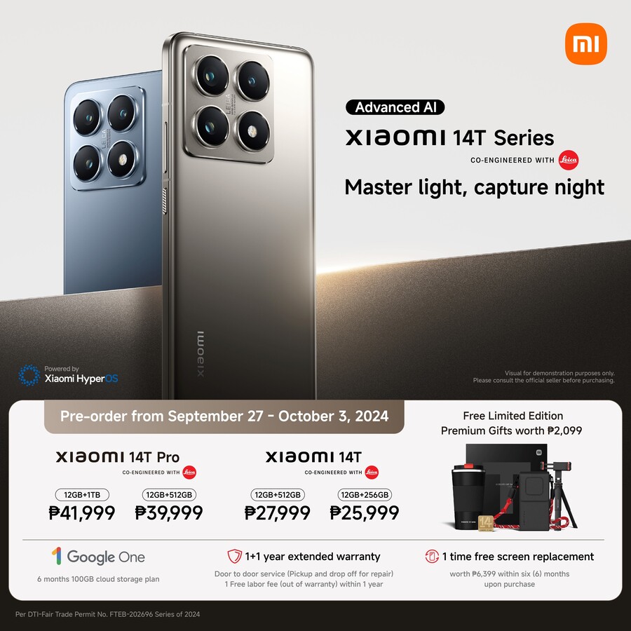 Xiaomi Unveils Xiaomi 14T Series with Exceptional Night Photography and Advanced AI