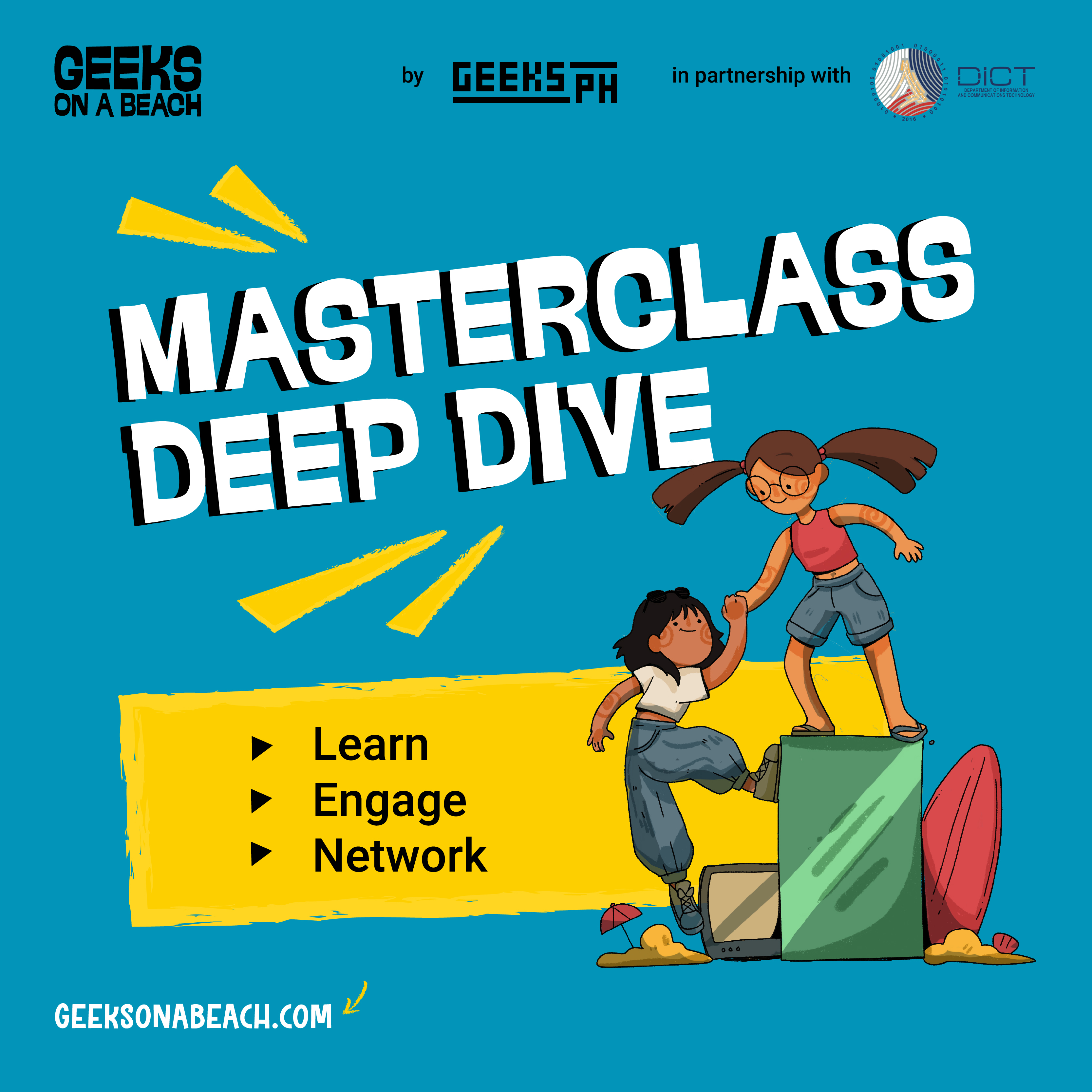 Geeks On A Beach 2024 to Feature Exclusive Master Classes for Leaders and Startups on November 13