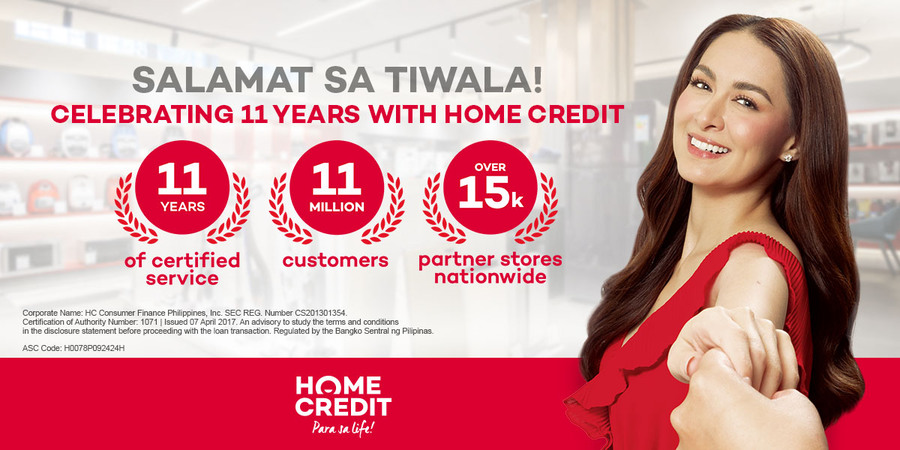 Salamat sa tiwala: Home Credit PH celebrates 11th anniversary, honors 11 loyal customers