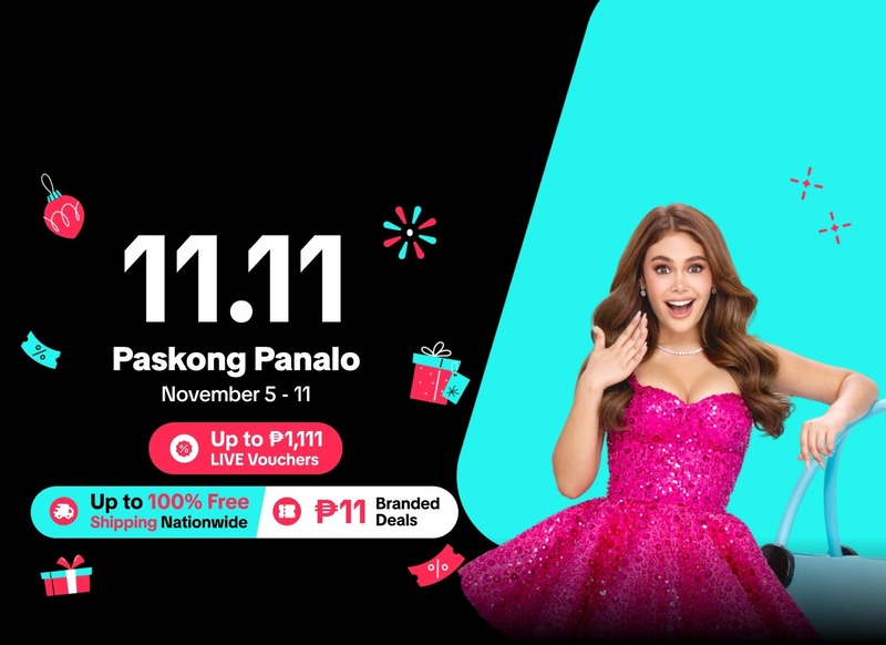 TikTok Shop Kicks Off 11.11 Paskong Panalo Sale, Empowers Holiday Shopping and Business Growth