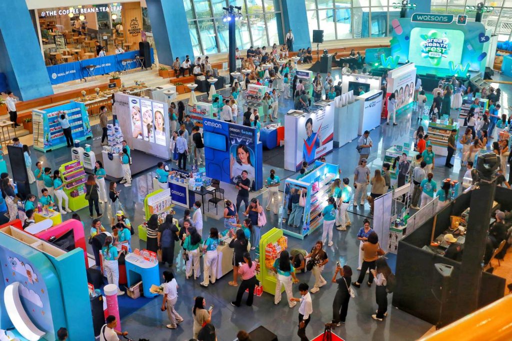 Watsons Kicks Off the Great Health Fest 2025 at SM Mall Of Asia from May 12&ndash;17