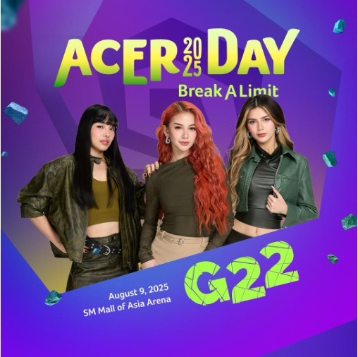 Now is the time to &lsquo;Break A Limit&rsquo; with Acer Day 2025Join one of the biggest youth and tech events of the year on August 9, 2025, at the SM Mall of Asia Arena&nbsp;