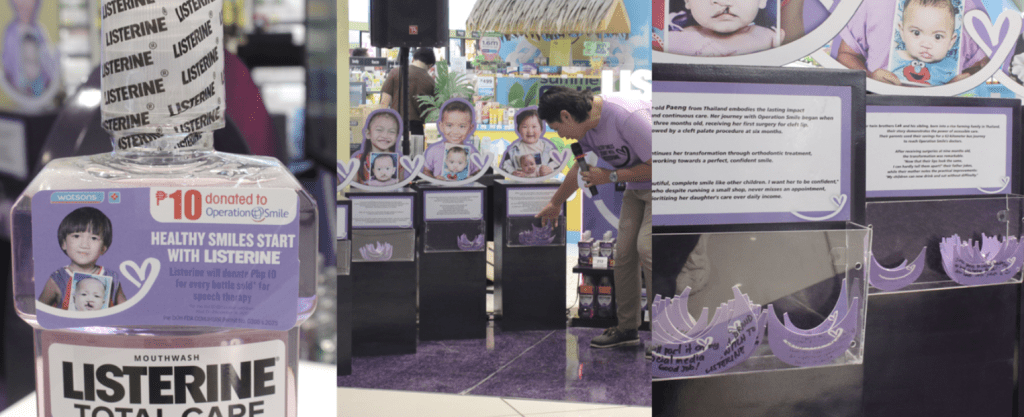Healthy Smiles and Transforming Lives: LISTERINE&reg; Partners with Operation Smile Philippines and Watsons to support comprehensive cleft care