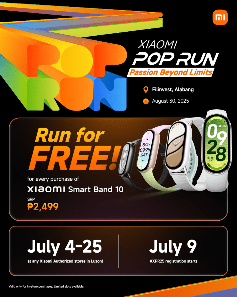 oin the Xiaomi Pop Run 2025 at Filinvest City