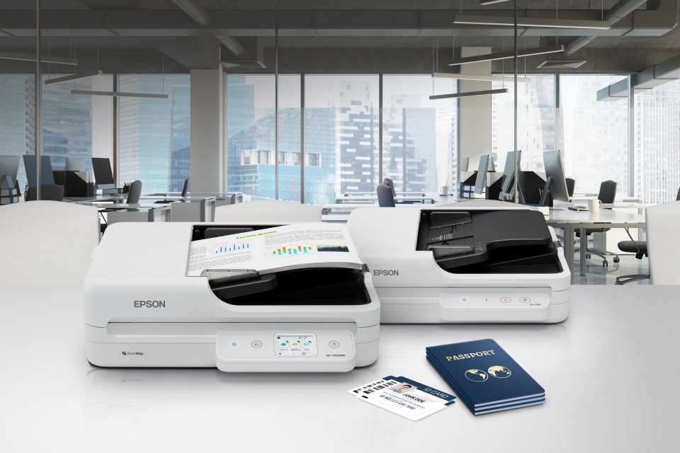 Epson launches WorkForce DS-1730 and DS-1760WN A4 Flatbed Document Scanners: Fast and flexible digital storage solutions