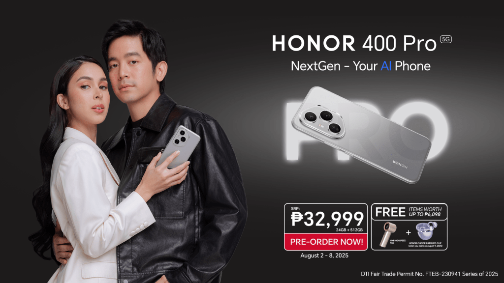 HONOR 400 Pro 5G is Here! Snap Ultra Clear with 200MP AI Camera — Yours for Php 32,999
