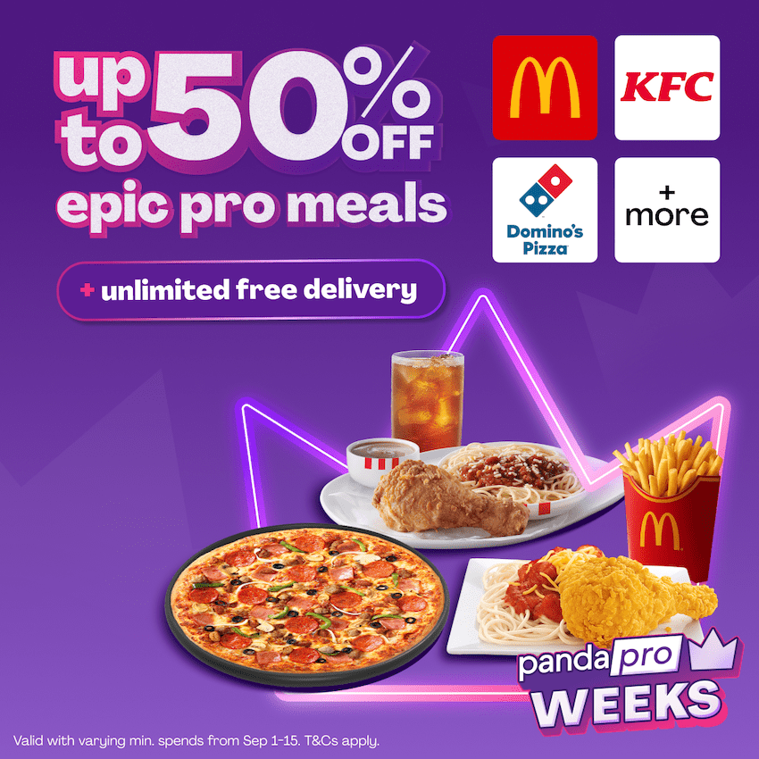foodpanda Launches &lsquo;PRO Weeks,&rsquo; Offering Up to 50% Off on Top Brands Across the Philippines