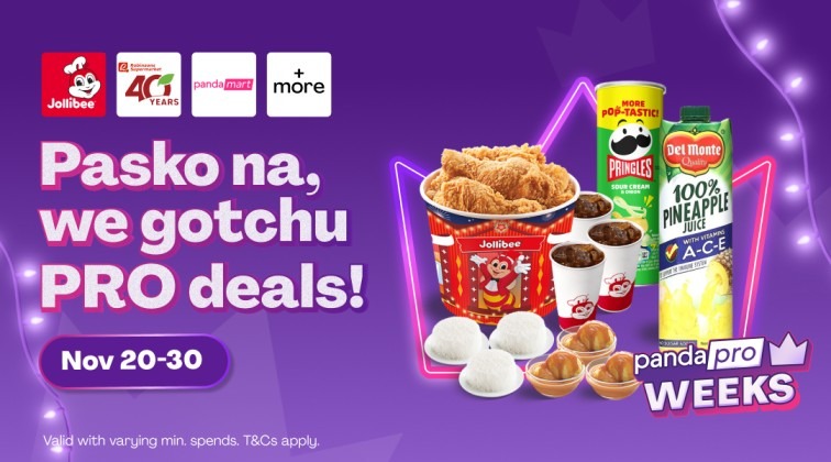 foodpanda Launches &lsquo;PRO Weeks,&rsquo; Offering Up to 50% Off on Top Brands Across the Philippines