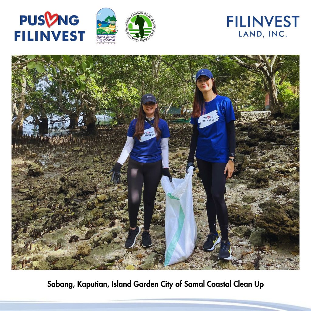 Filinvest Land joins the International Coastal Cleanup Day in Sabang, Kaputian, IGACOS