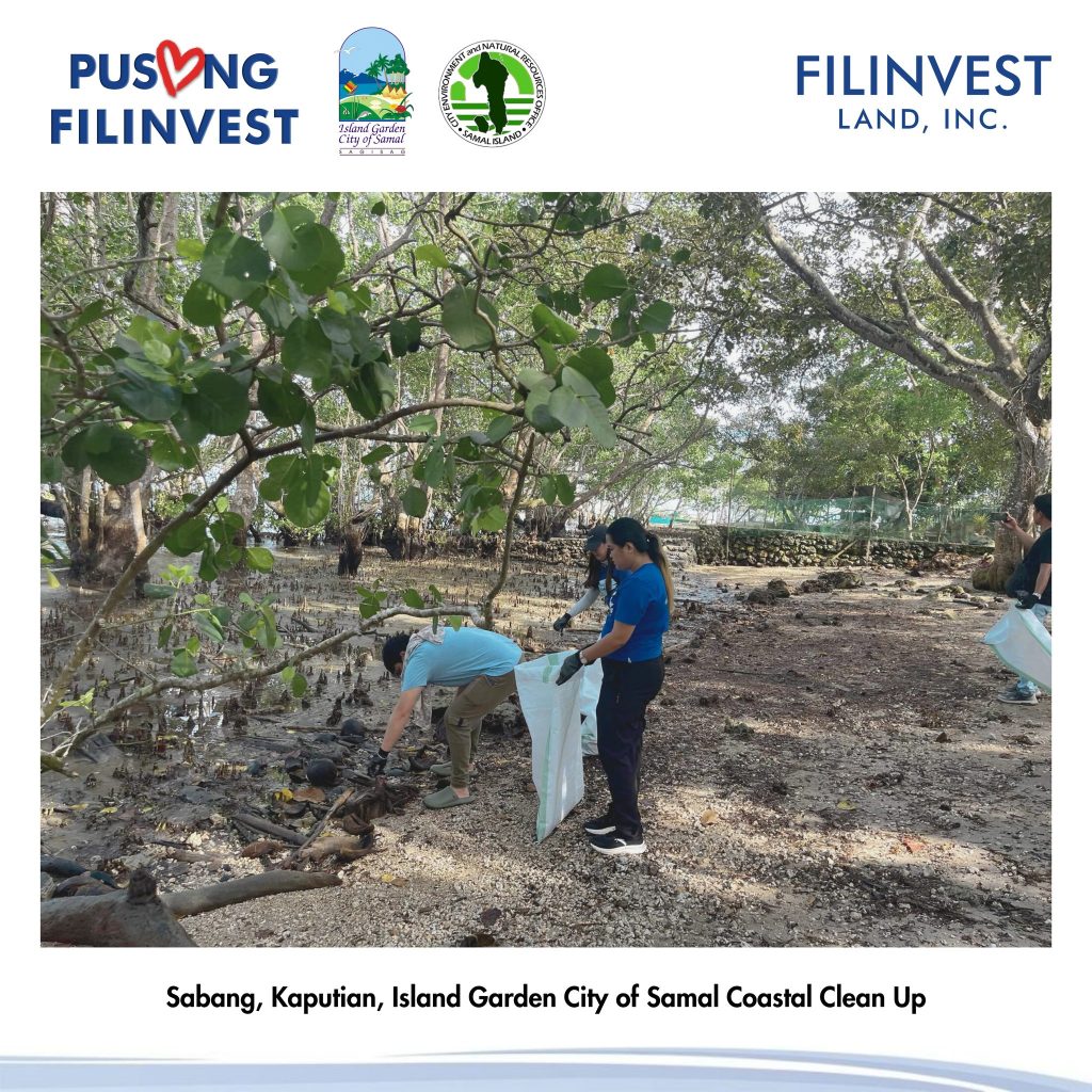 Filinvest Land joins the International Coastal Cleanup Day in Sabang, Kaputian, IGACOS