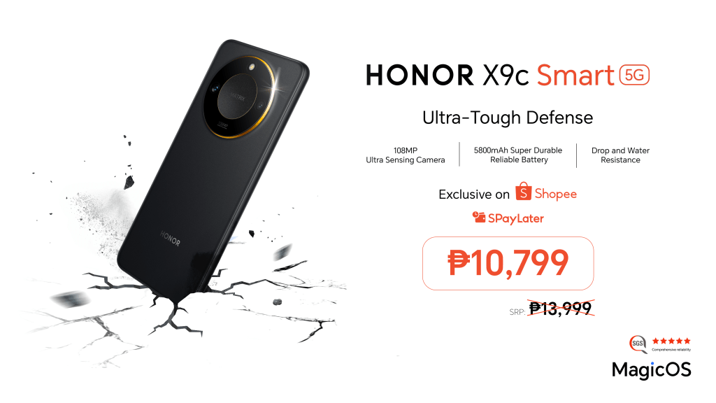 HONOR X9c Smart 5G Only Php 10,799&mdash;Score This Shopee 3.3 Exclusive!