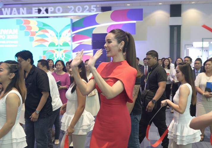 Filipinos Experience the Best of Taiwan with Catriona Gray at the Taiwan Excellence Pavilion at SMX Convention Center