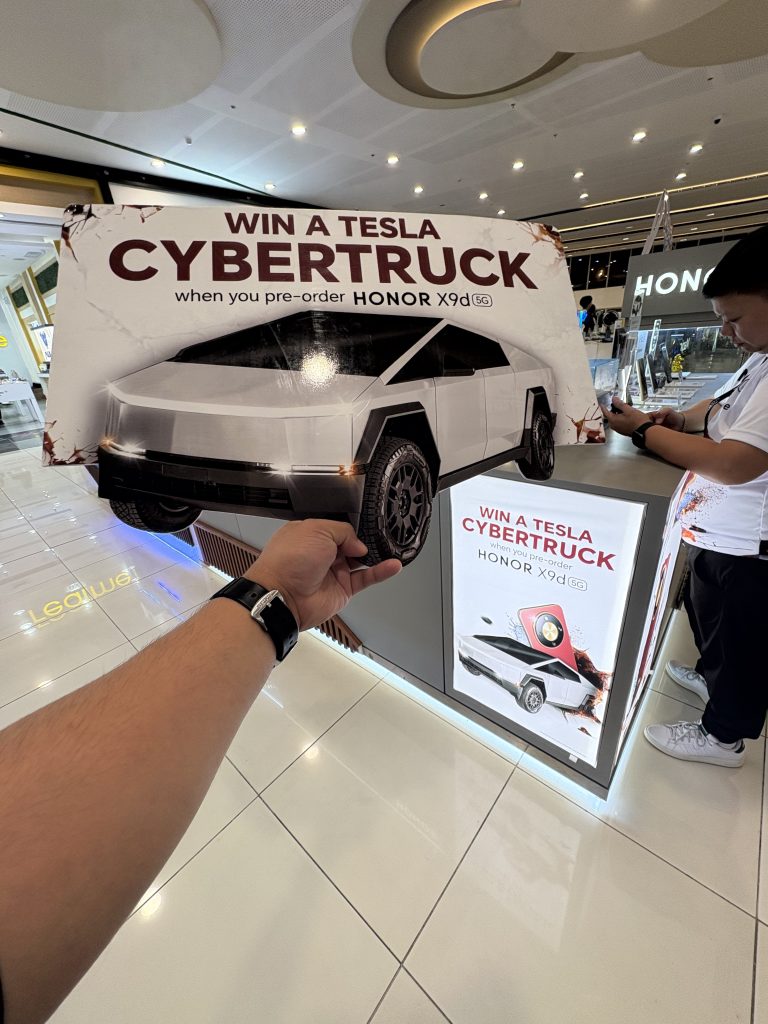 Real or Not&mdash;A Tesla Cybertruck Giveaway at the Next Smartphone Launch?