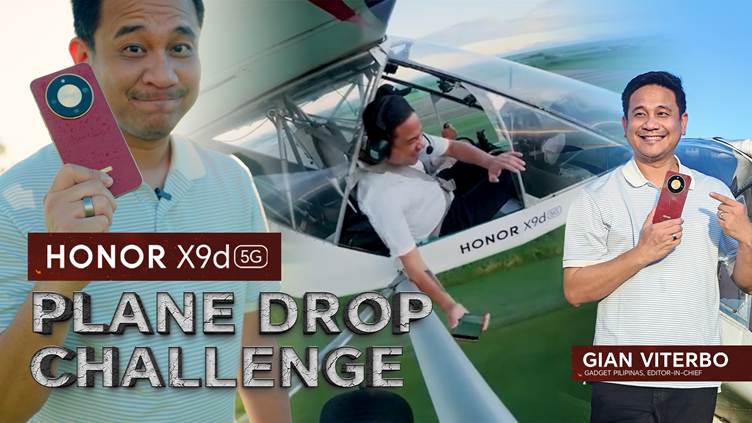 Can It Survive? Gadget Pilipinas&rsquo; Gian Viterbo Takes on the HONOR X9d 5G Ultimate Plane Drop Challenge