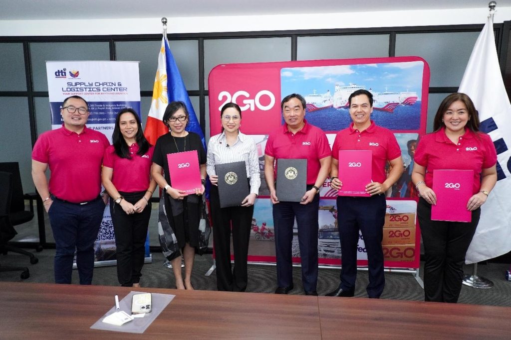 2GO, DTI Formalize Partnership to Strengthen MSME Supply Chain and Logistics Support