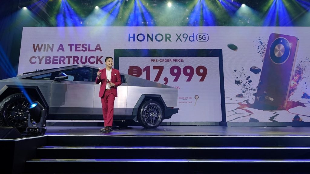 The HONOR X9d 5G Pre-order Giveaway is a P17M Tesla Cybertruck! Here&rsquo;s How You Can Win